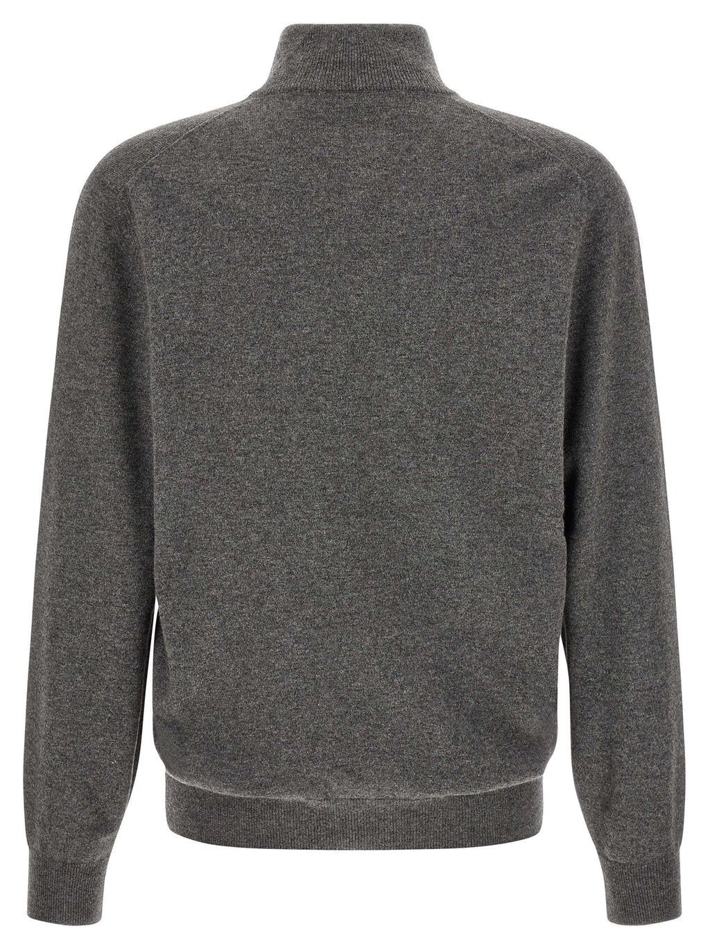 Brunello Cucinelli Grauer Kaschmir-Strickjacke