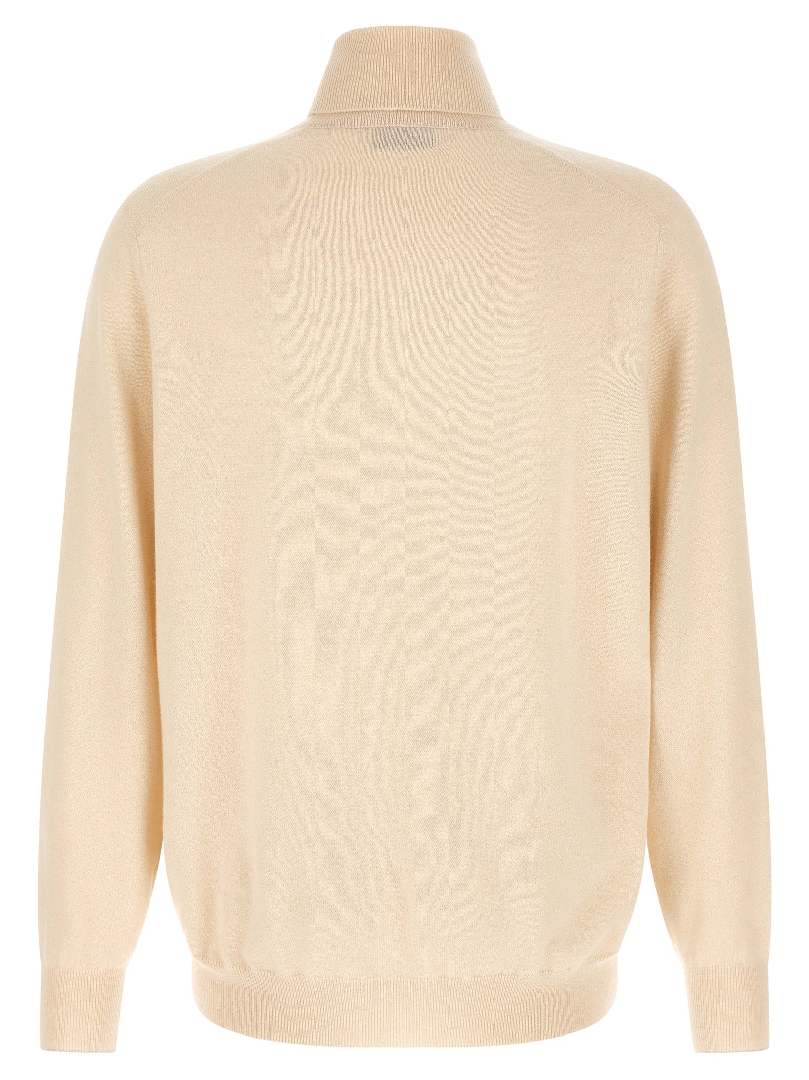 Brunello Cucinelli Weicher Kaschmir-Cardigan in Weiß
