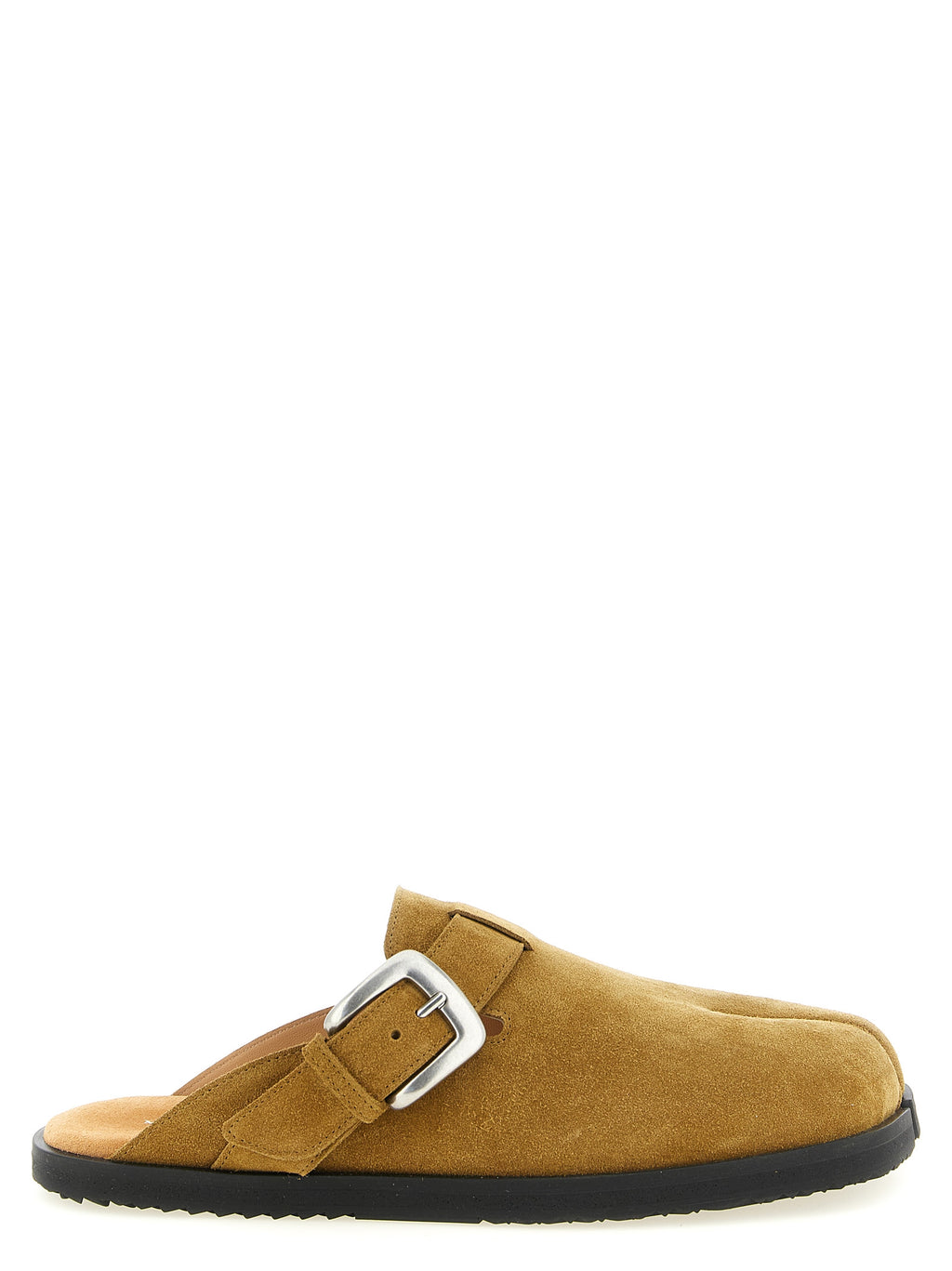 Maison Margiela Braune Mules aus Kalbsleder