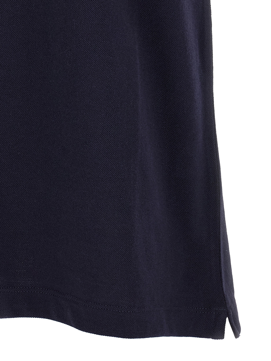 Brunello Cucinelli Blaues Baumwoll-Polohemd