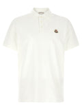 Weißes Poloshirt aus Baumwolle