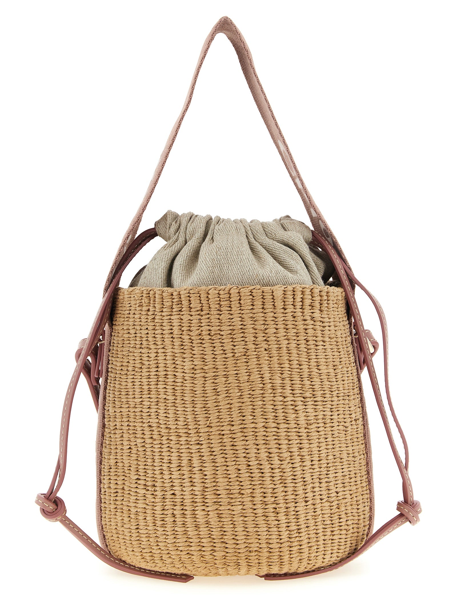 Chloé Beige Paper Handtasche