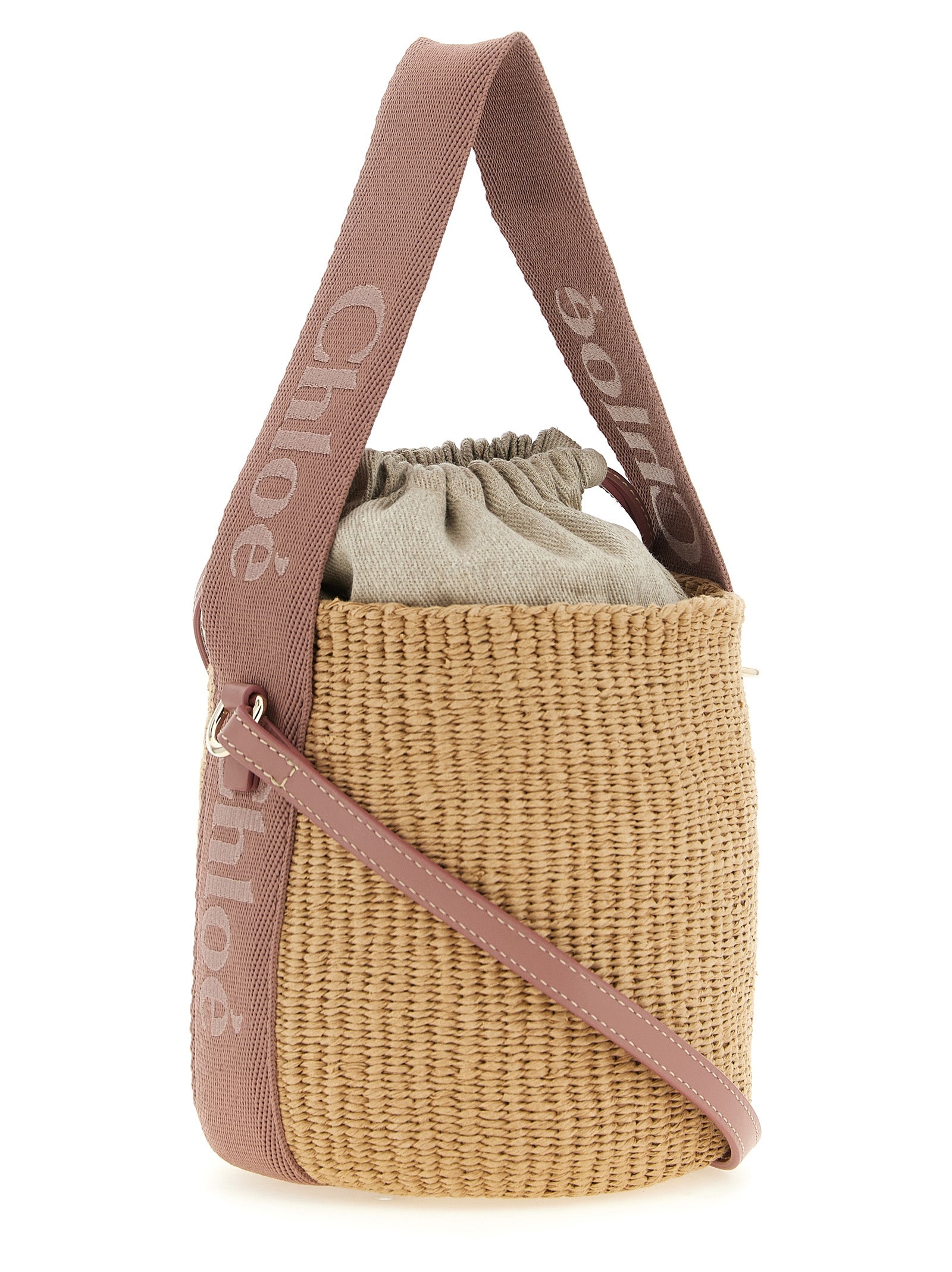 Chloé Beige Paper Handtasche