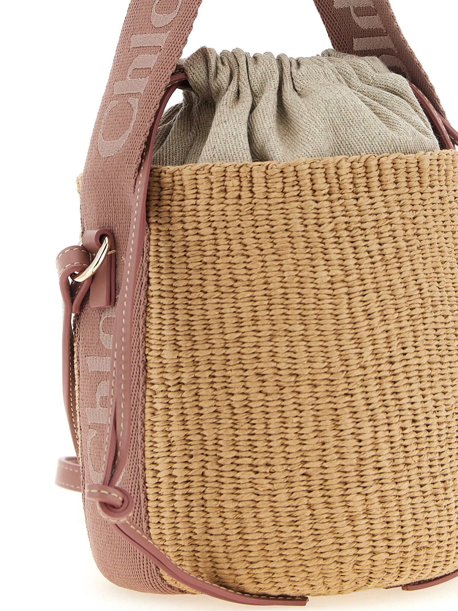 Chloé Beige Paper Handtasche