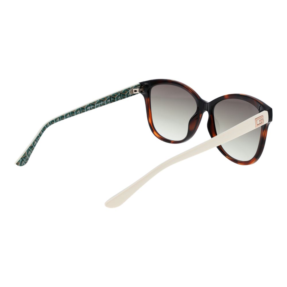 Braune Sonnenbrille aus Kunststoff
