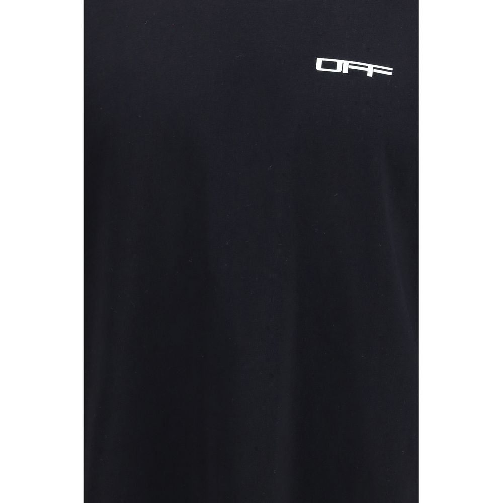 Off-White Schwarzer Baumwoll-Sportswear-Artikel