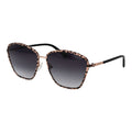 Sonnenbrille aus Roségold-Metall