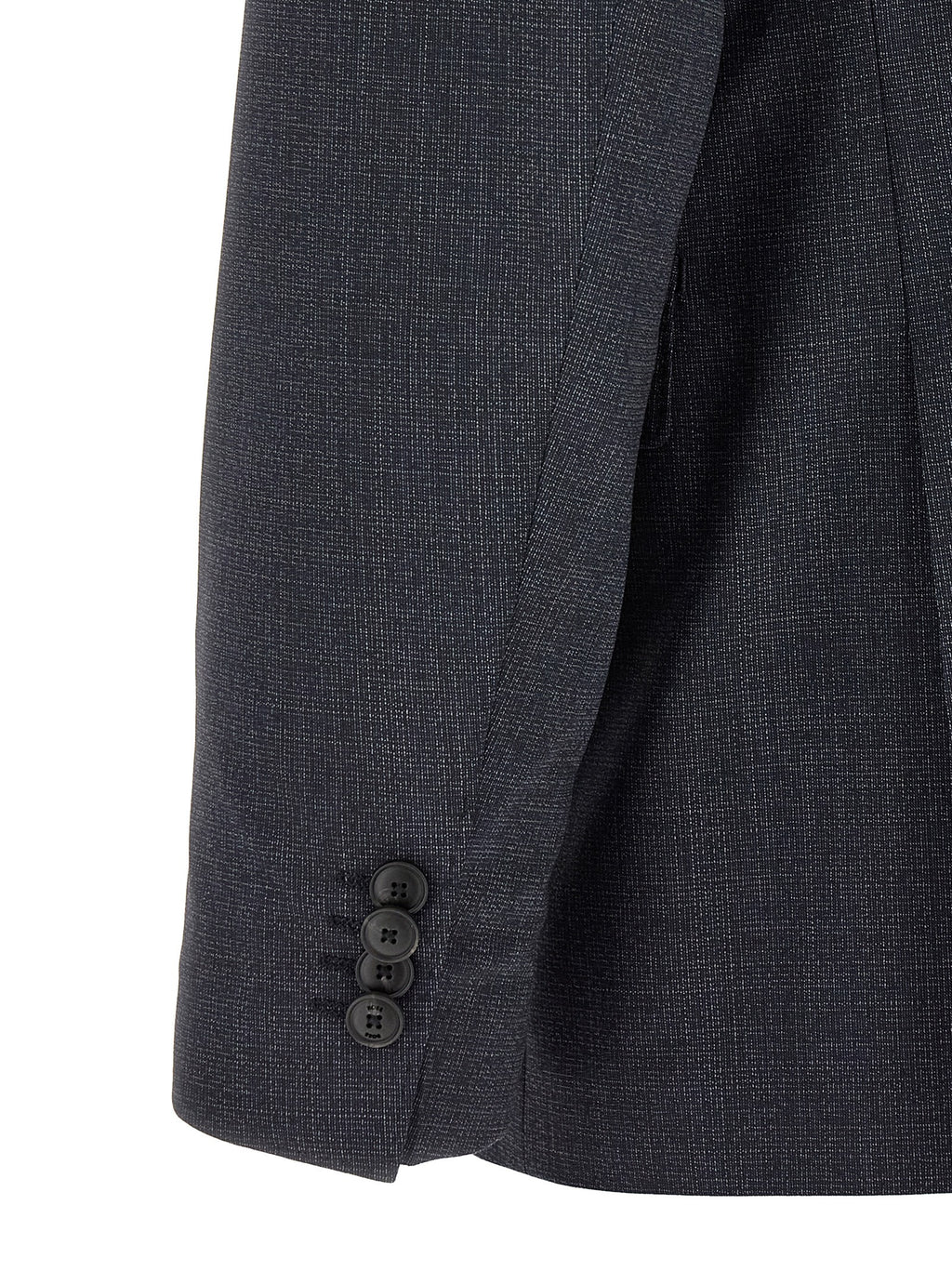 Hugo Boss Blaues Zweiteiler-Anzug aus Polyester