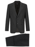 Hugo Boss Grauer Zweiteiler aus reiner Schurwolle