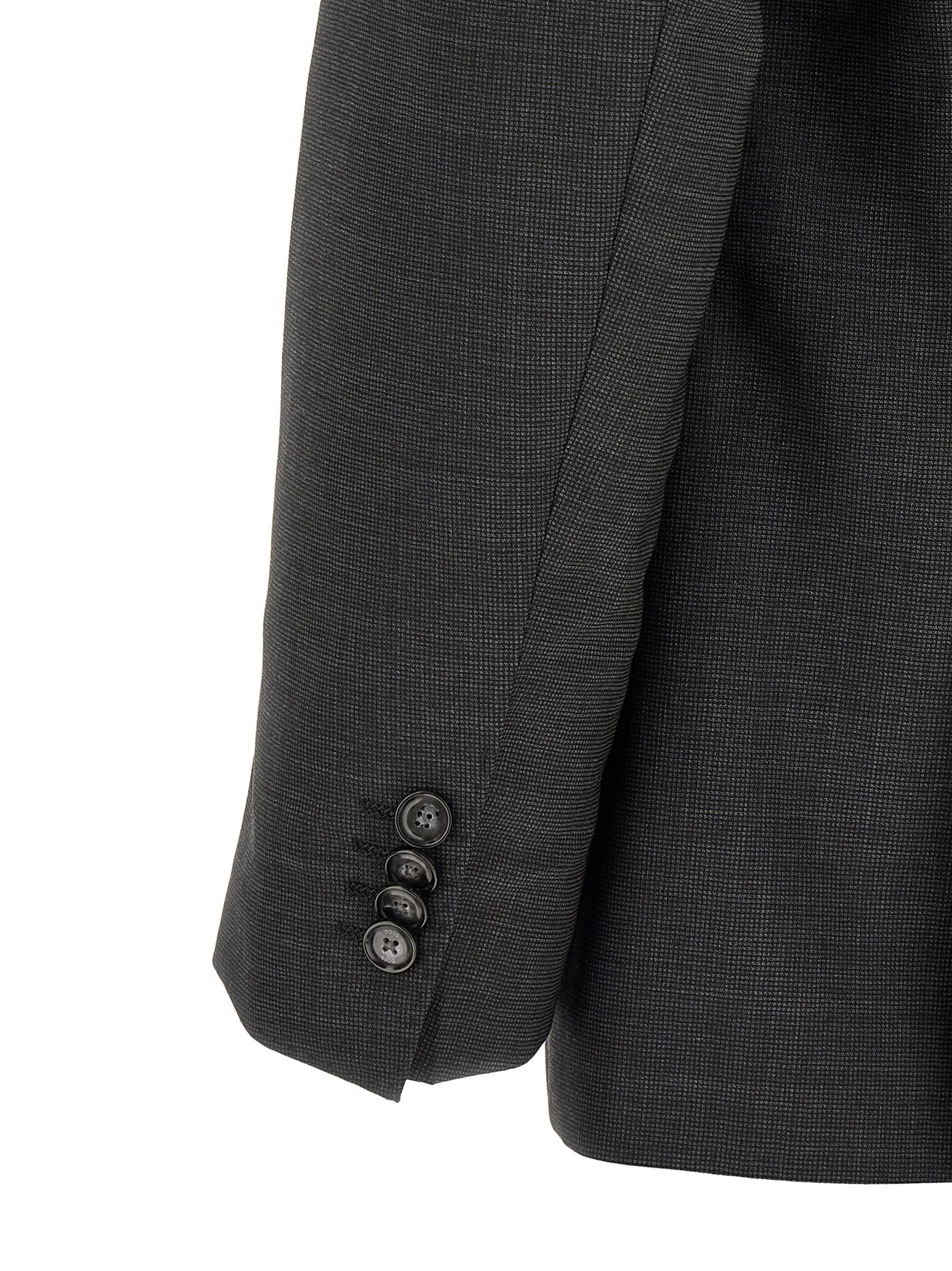 Hugo Boss Grauer Zweiteiler aus reiner Schurwolle