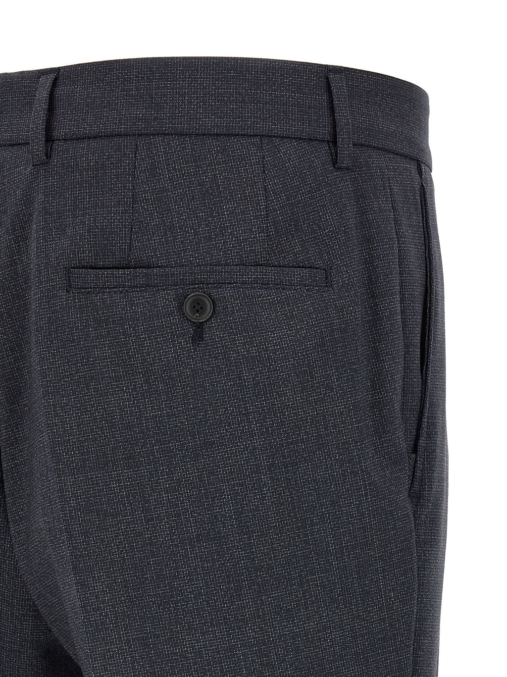 Hugo Boss Blaues Zweiteiler-Anzug aus Polyester