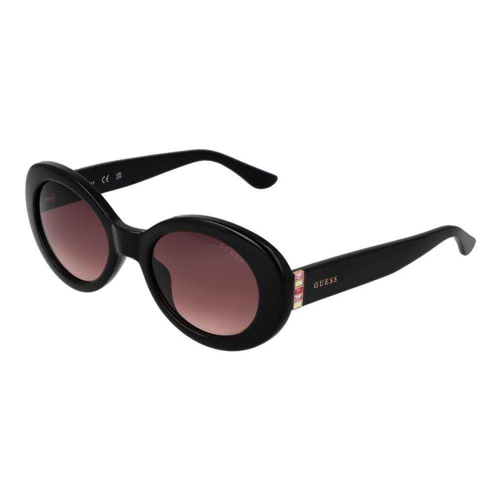 Schwarze Sonnenbrille aus Kunststoff