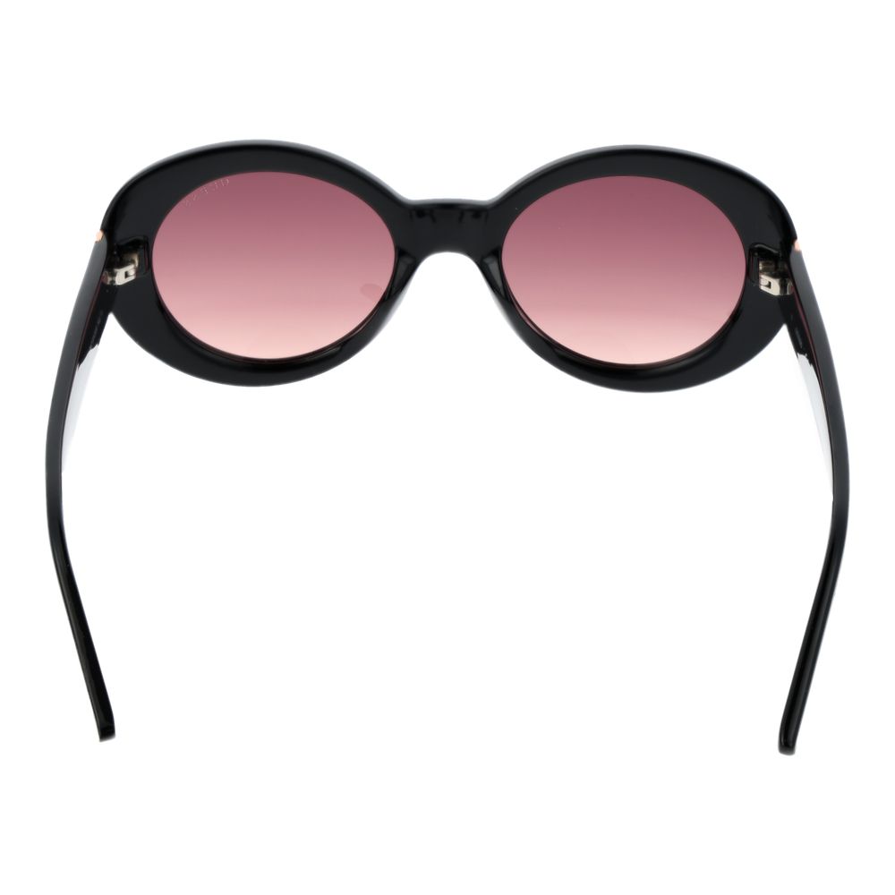Schwarze Sonnenbrille aus Kunststoff