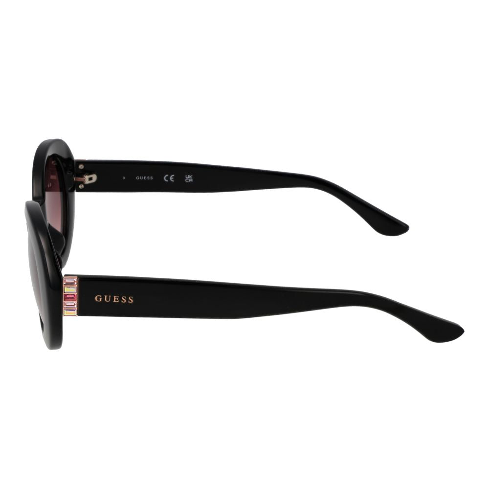 Schwarze Sonnenbrille aus Kunststoff