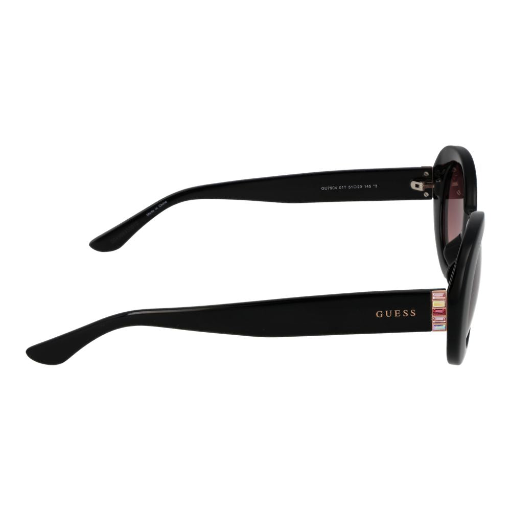 Schwarze Sonnenbrille aus Kunststoff