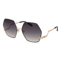 Schwarze Sonnenbrille aus Metall