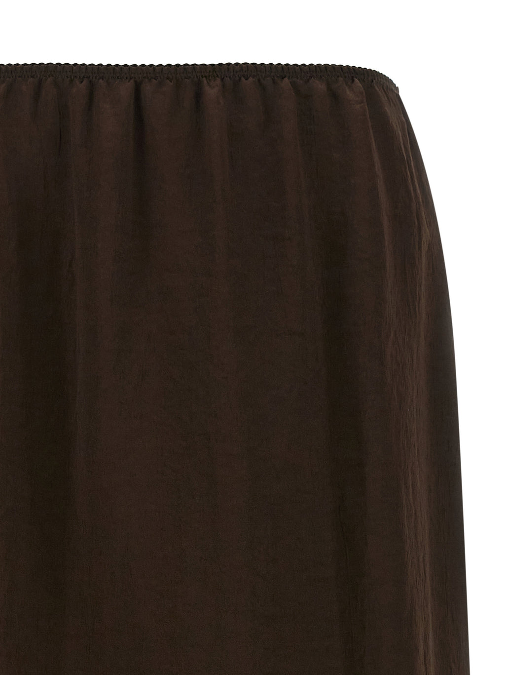 Twinset Brauner Marabou-Midi-Rock