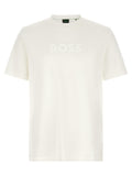 Hugo Boss Weißes Baumwoll-T-Shirt