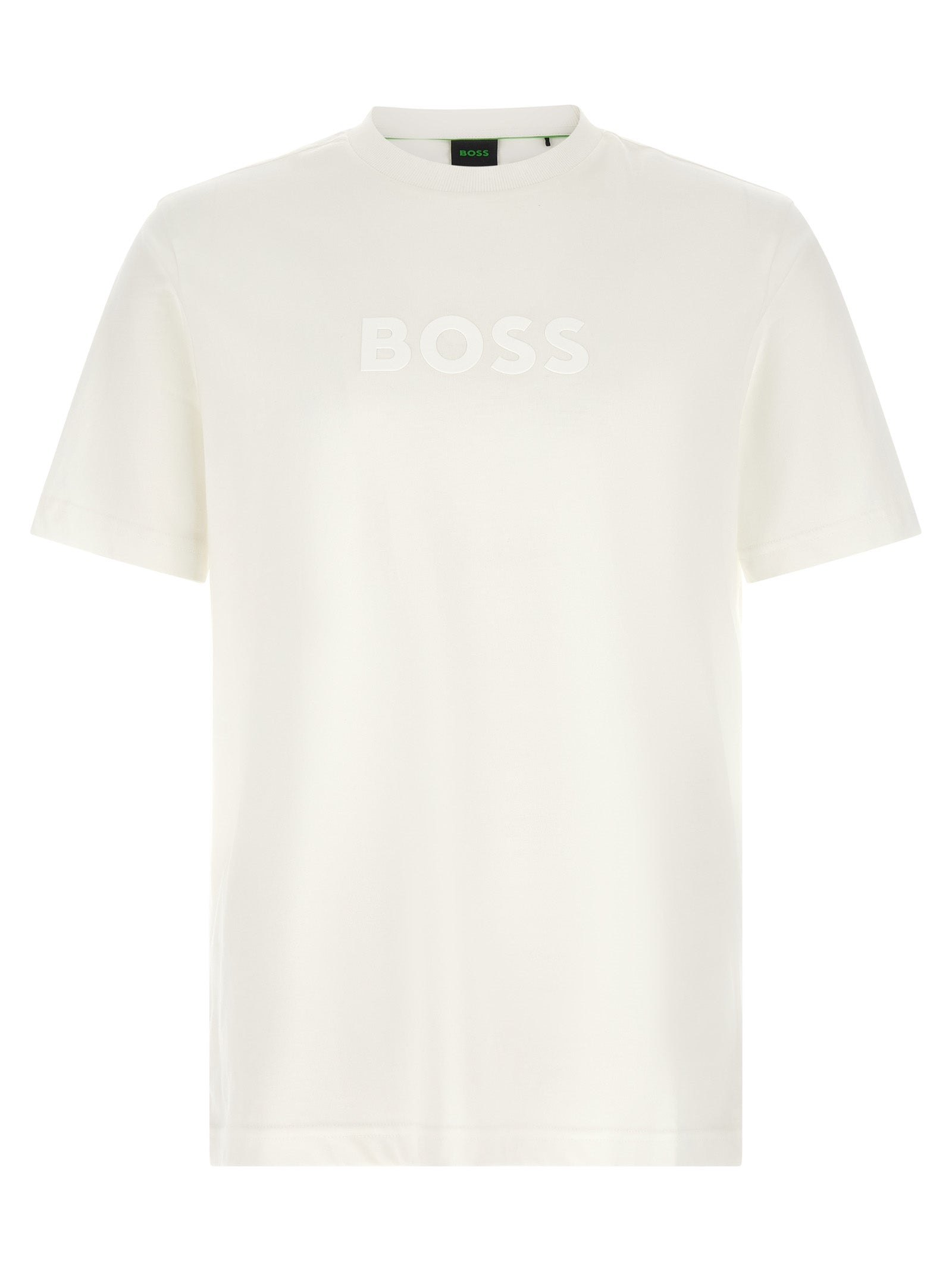 Hugo Boss Weißes Baumwoll-T-Shirt