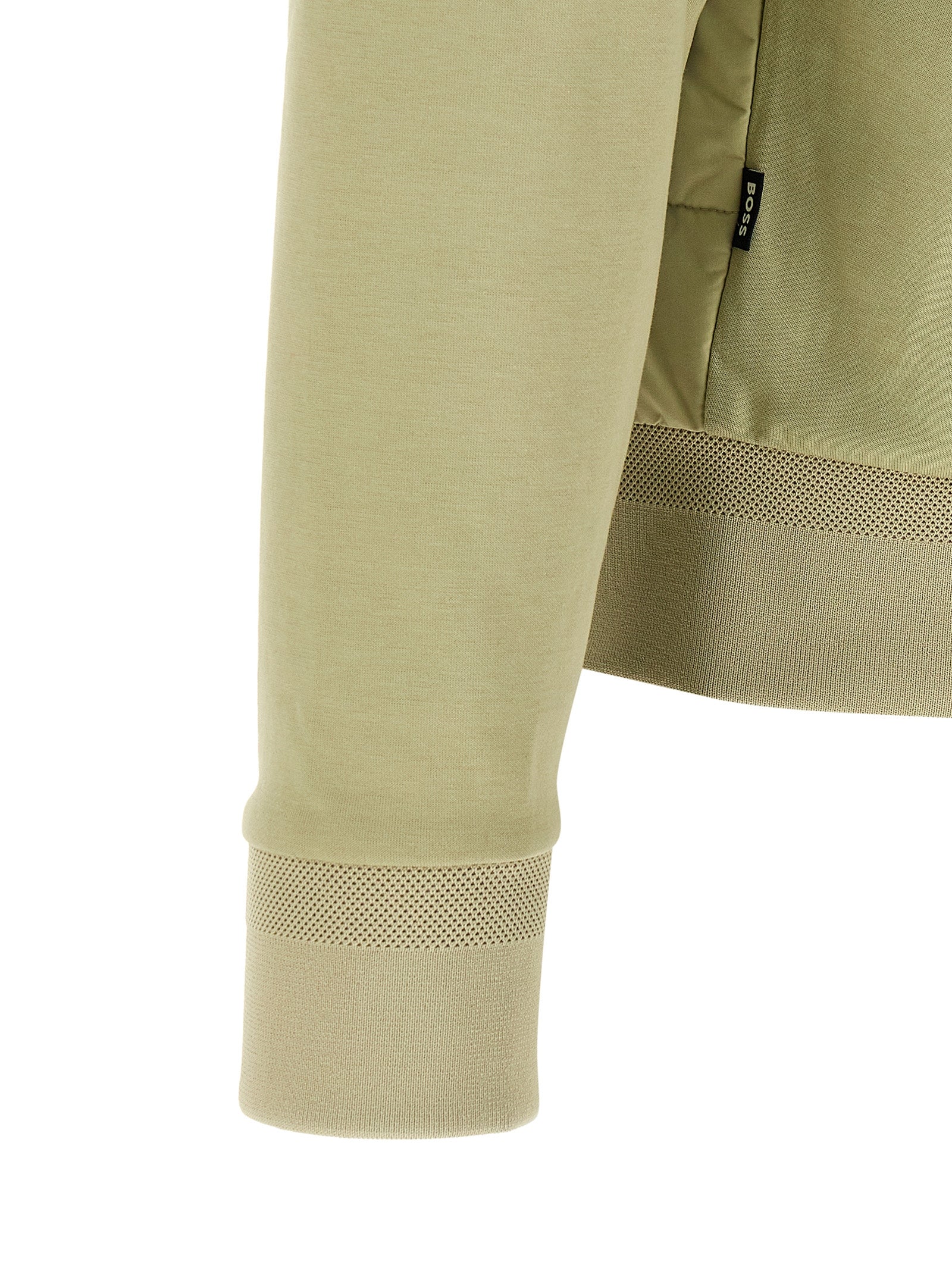 Hugo Boss Zweifarbiger Baumwollpullover