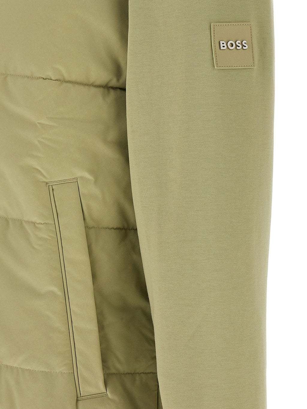 Hugo Boss Zweifarbiger Baumwollpullover