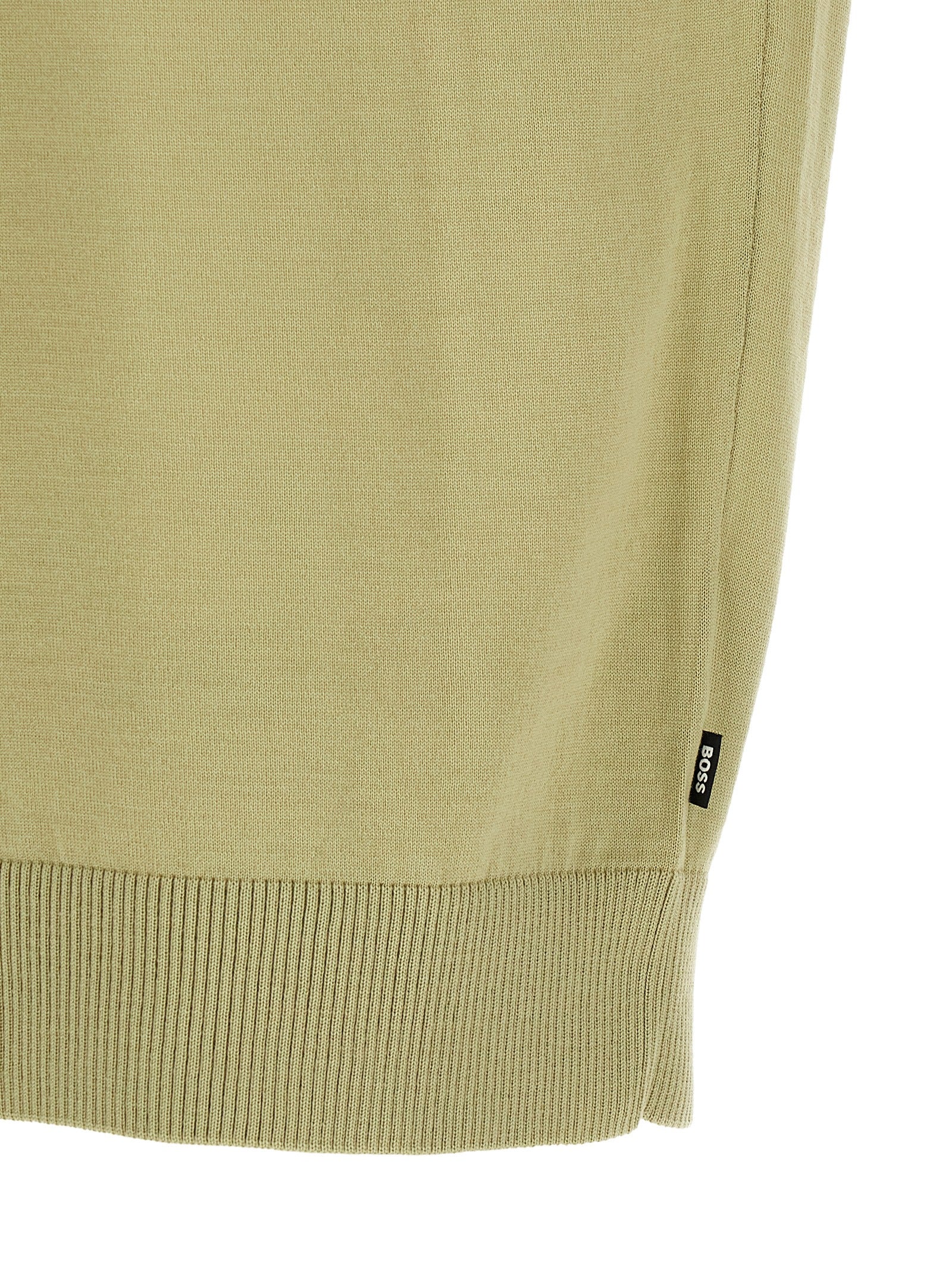 Hugo Boss Bicolor T-Shirt aus reiner Schurwolle