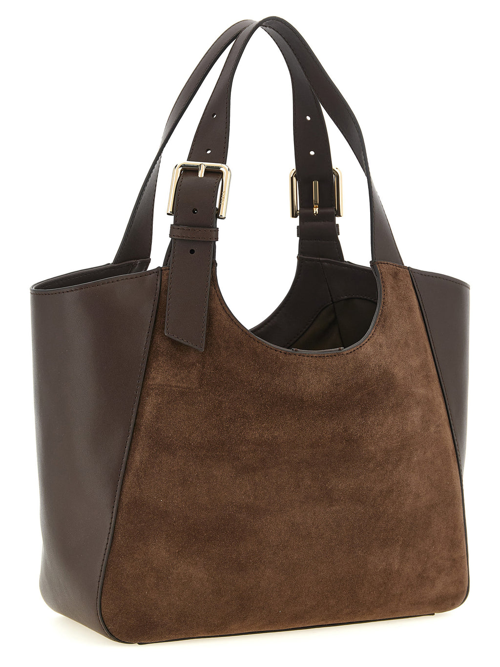 Furla Braune Kalbsleder-Tote Bag
