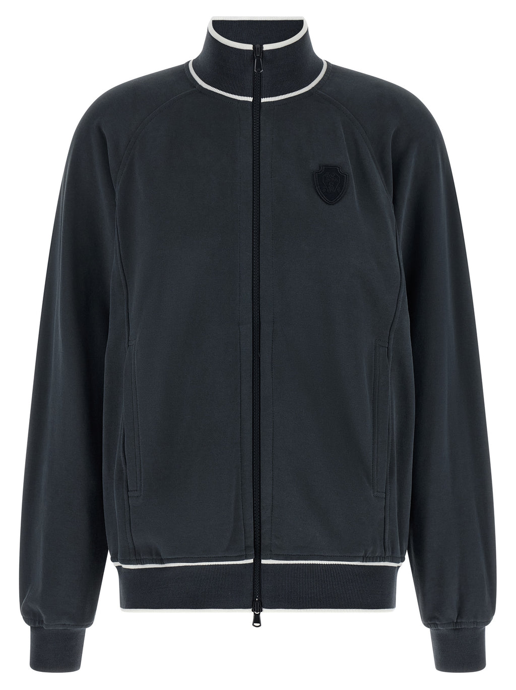 Brunello Cucinelli Blauer Baumwoll-Sweatshirt