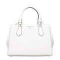 Michael Kors Weiße Ledertasche