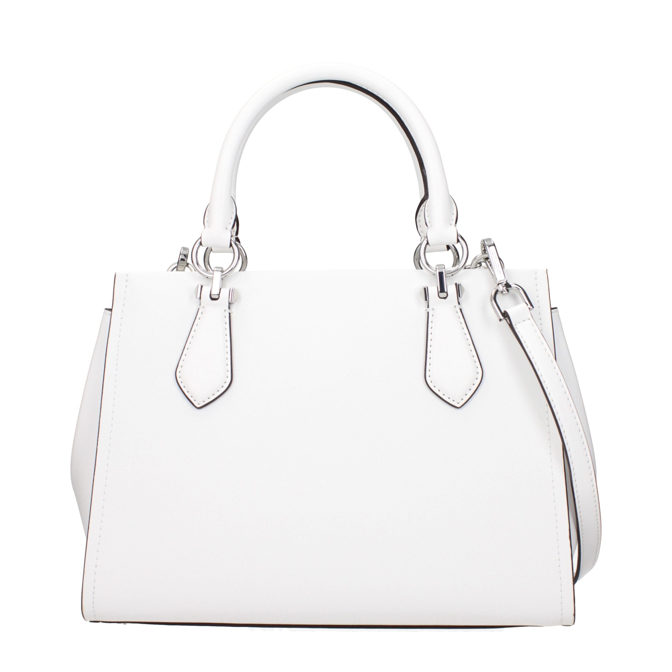 Michael Kors Weiße Ledertasche