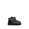PINKO Schwarze Stiefeletten aus Stoff