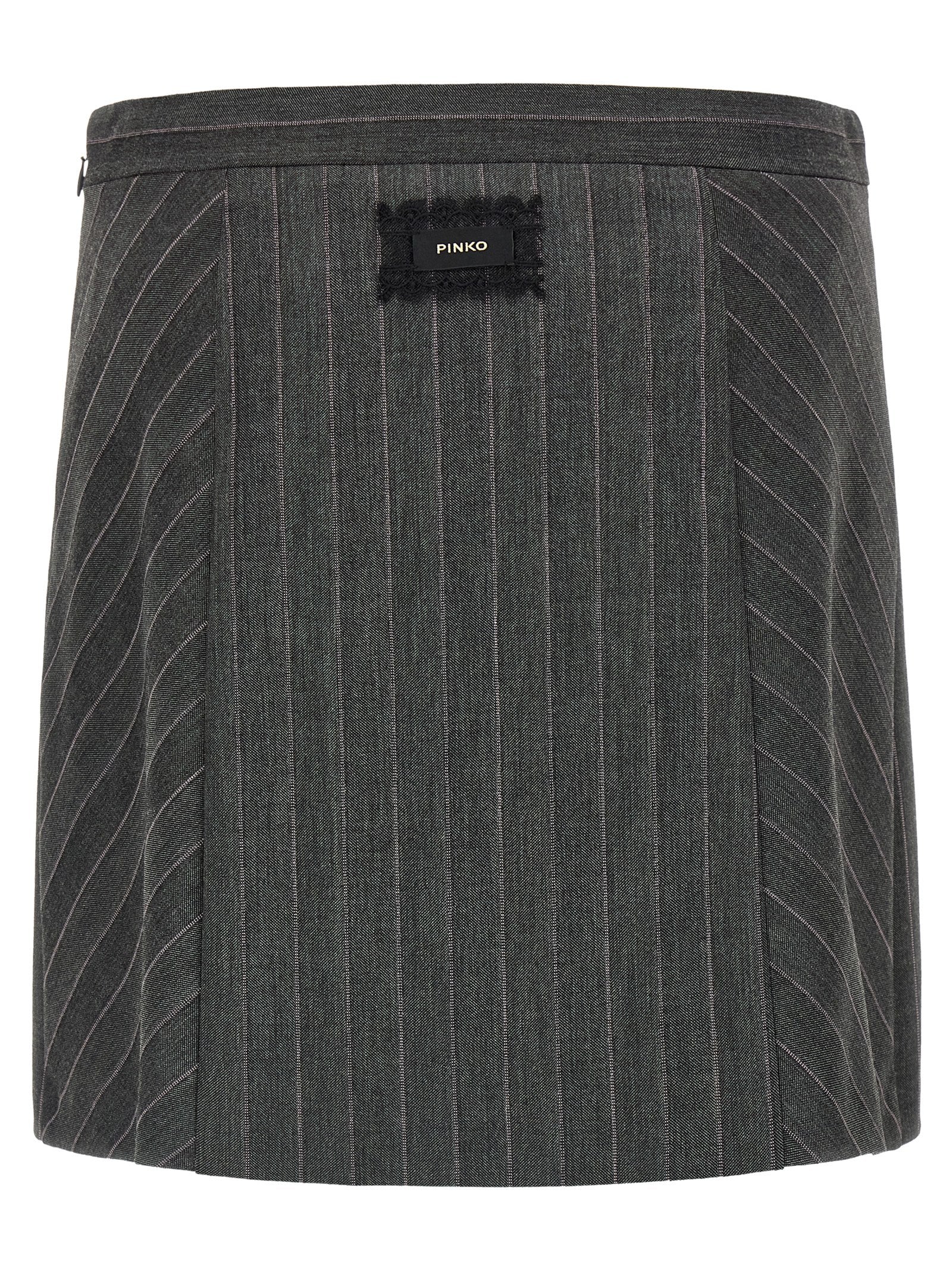 PINKO Grauer Polyester-Langrock
