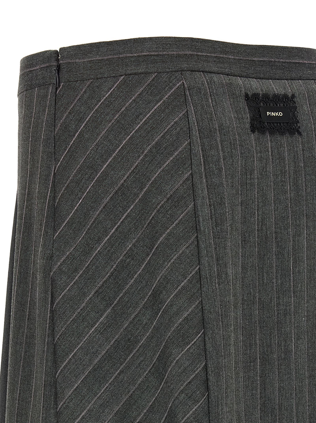 PINKO Grauer Polyester-Langrock