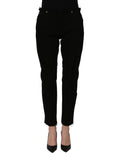 Dolce & Gabbana Schwarze Skinny Jeans aus Baumwolle