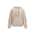 Off-White Beige Baumwoll-Sweatshirt