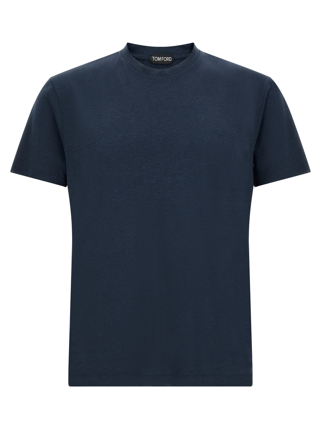 Tom Ford Blaues Lyocell T-Shirt