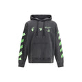 Off-White Grauer Baumwollpullover
