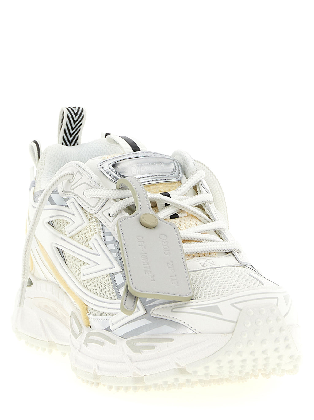 Off-White Weiße Sneaker aus Polyethylen
