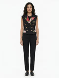 Dolce & Gabbana Lila Baumwollblazer