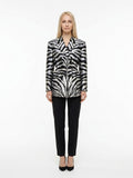Dolce & Gabbana Mehrfarbiger Polyester-Blazer