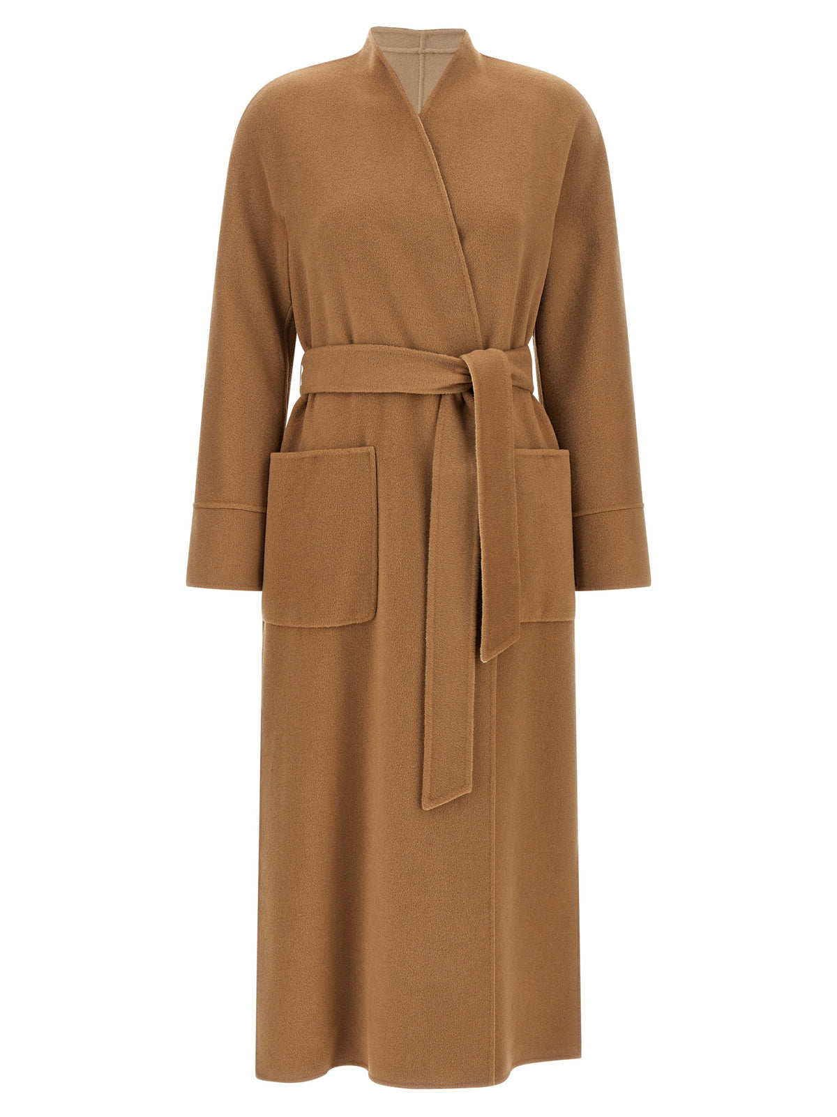 Max Mara Beiger Wollmantel