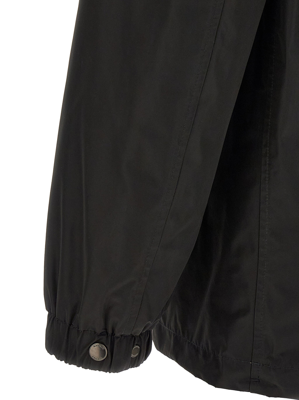 Burberry Schwarzer Polyester-Mantel