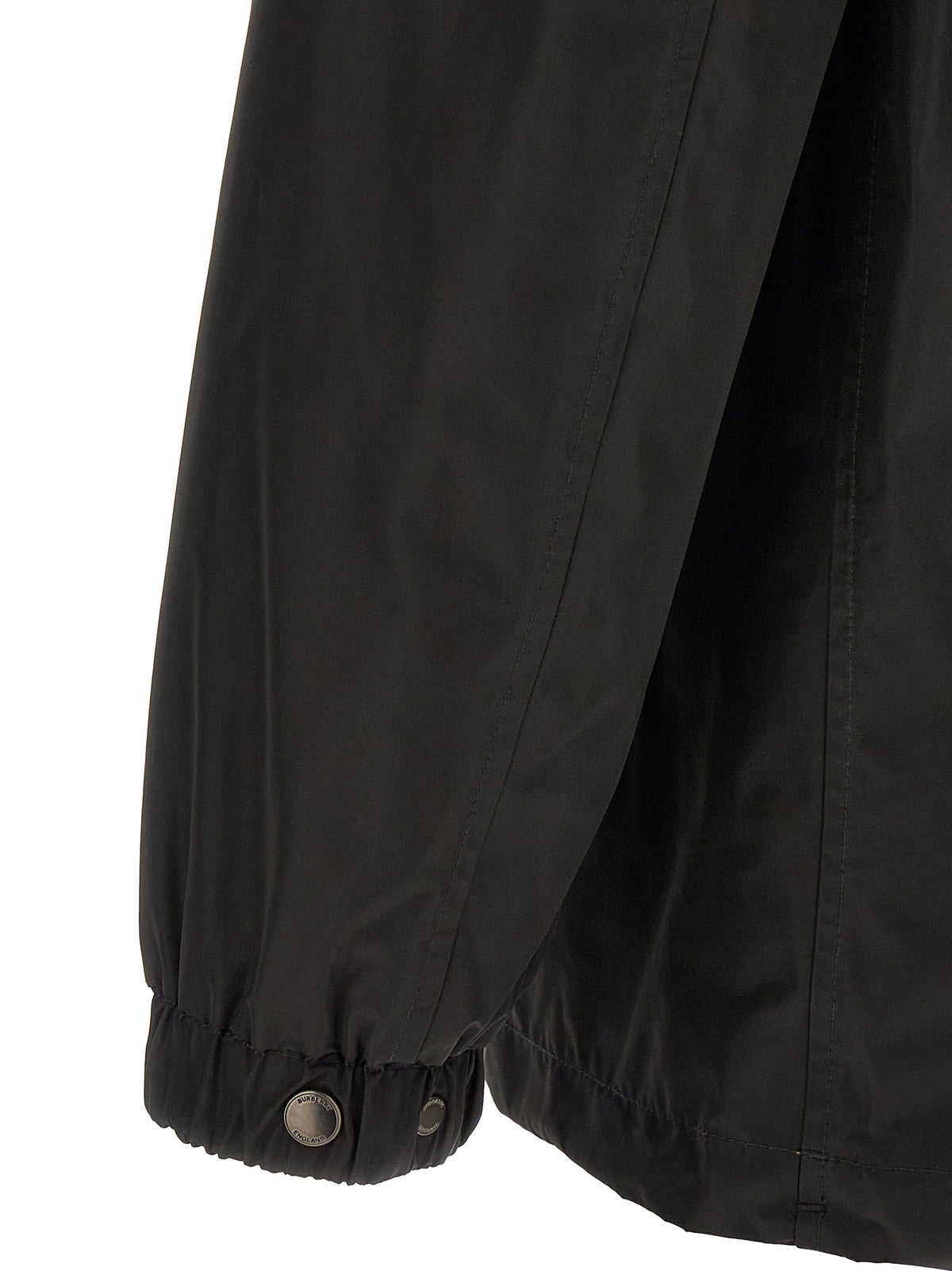 Burberry Schwarzer Polyester-Mantel