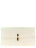 Furla Weiße Clutch aus Kalbsleder
