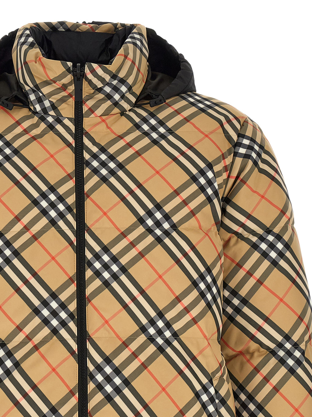 Burberry Beige Polyester Shell Jacke