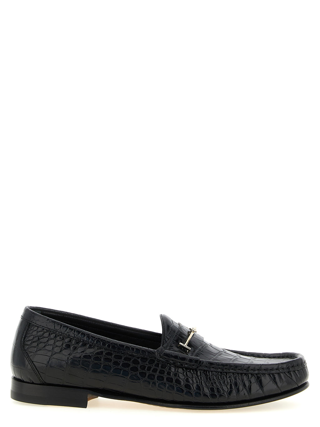 Tom Ford Schwarze Loafer aus Kalbsleder zum Hineinschlüpfen