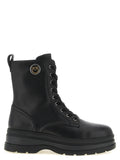 PINKO Schwarze Schnürstiefel aus Rindsleder