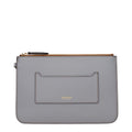Burberry Graue Leder-Clutch