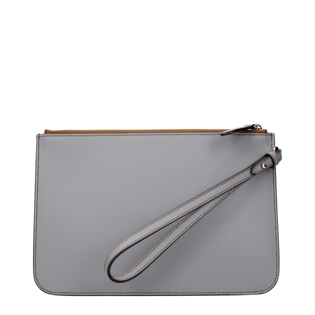 Burberry Graue Leder-Clutch