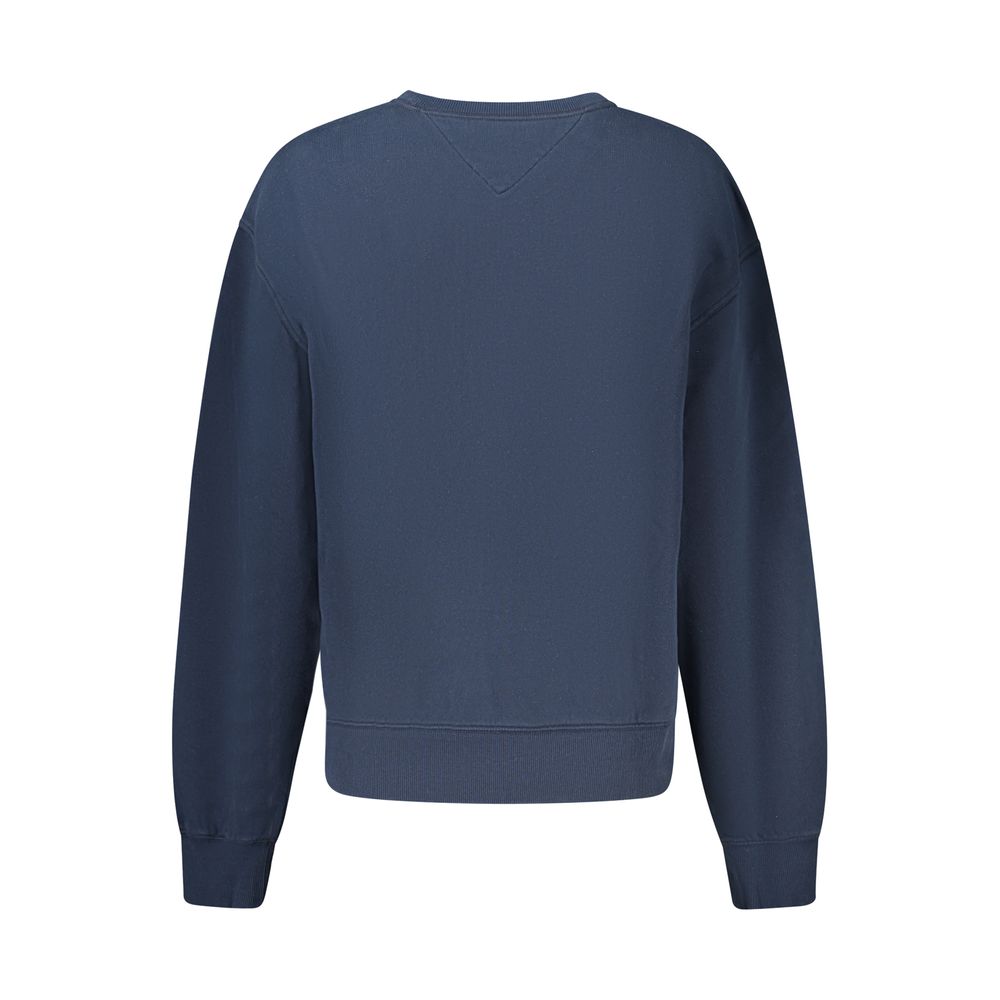 Tommy Hilfiger Blaues Baumwoll-Sweatshirt für Damen